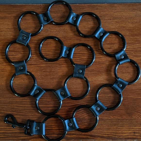 Genuine Leather "O" ring belt  🖤 Custom orders - Picture 7 of 7